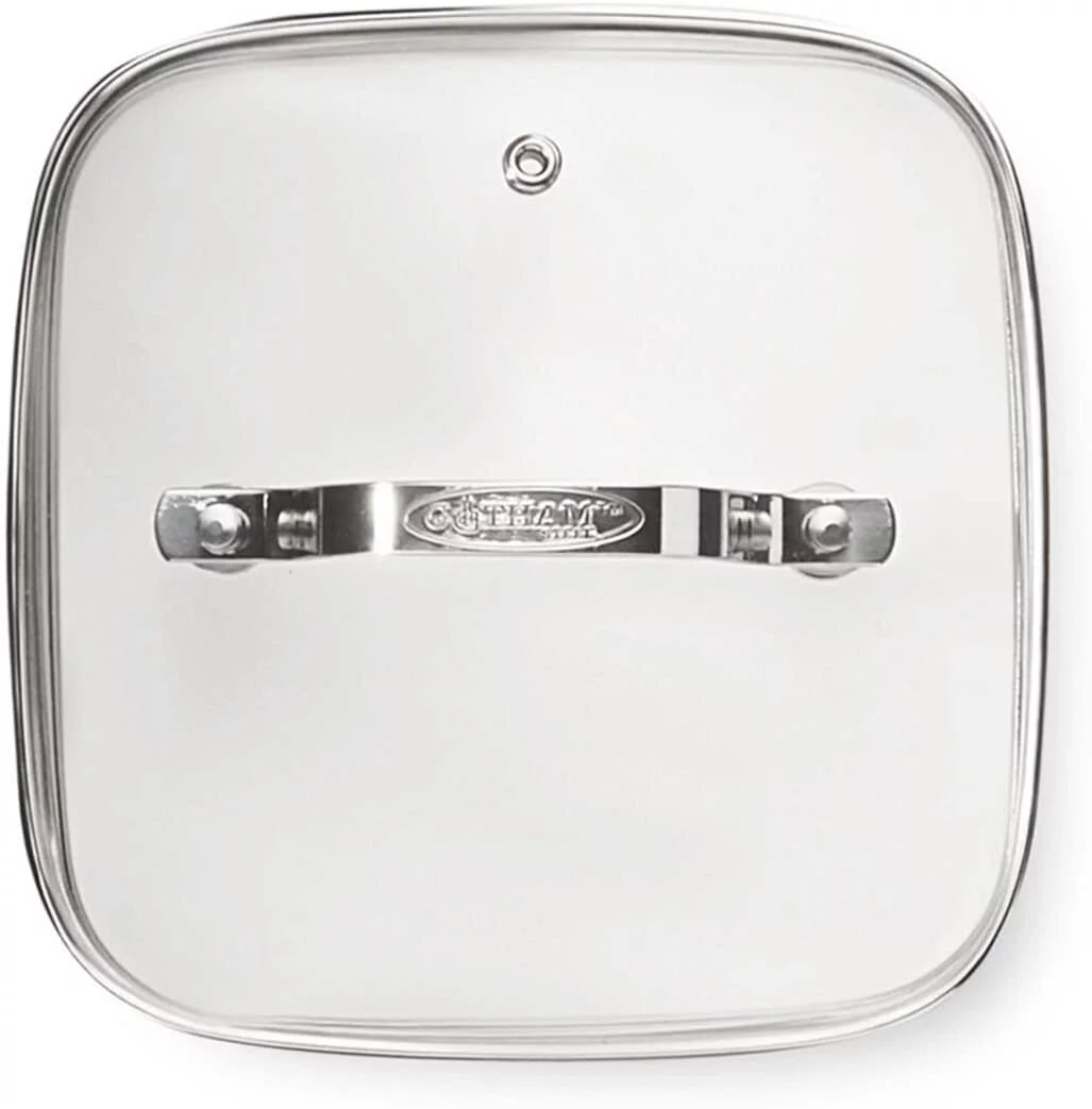 12.5" Square Tempered Glass Frying Pan Lid R114989