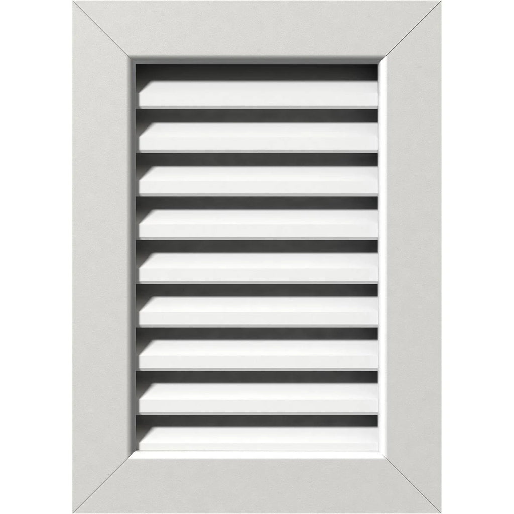 PVC Gable Vent W9348