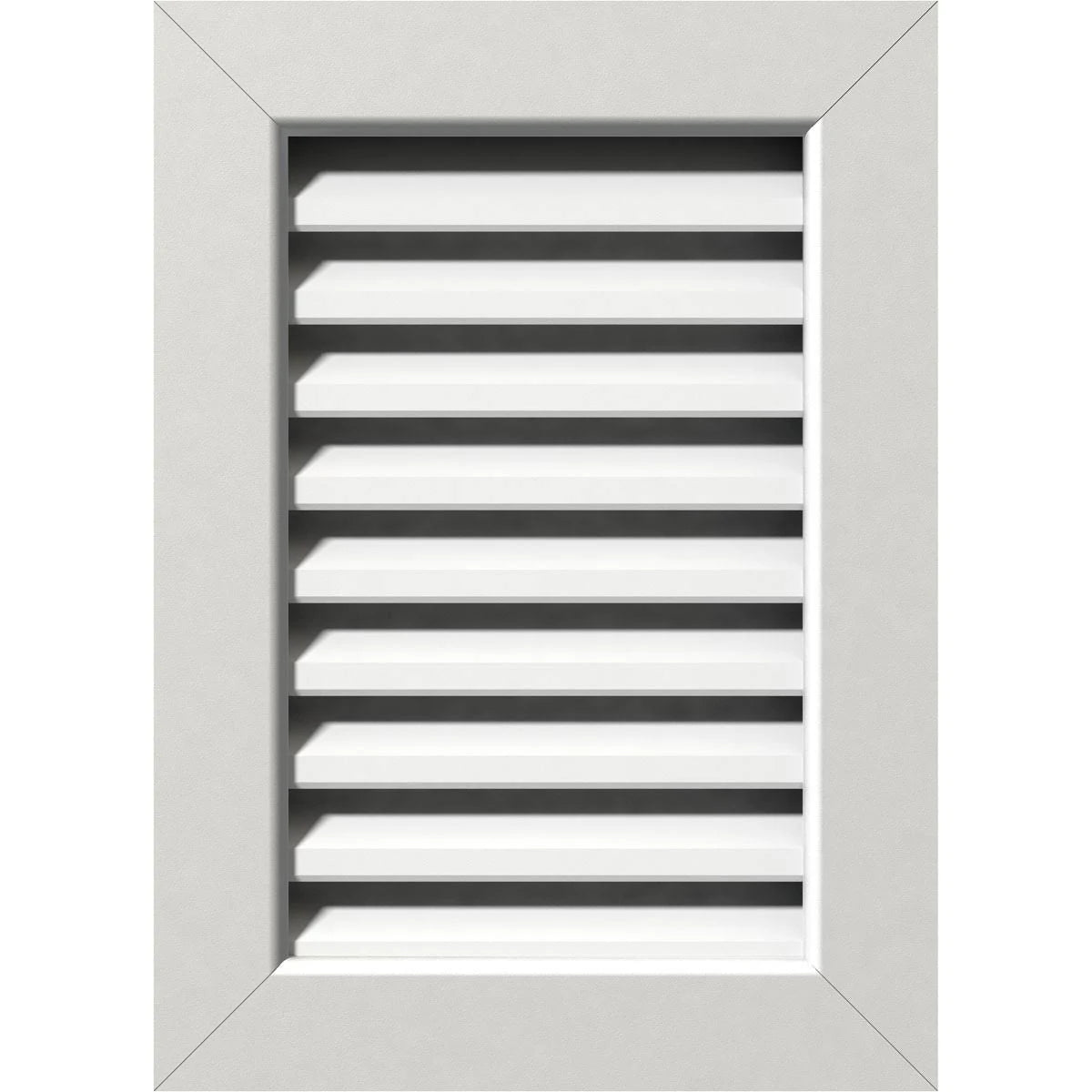 PVC Gable Vent W9348