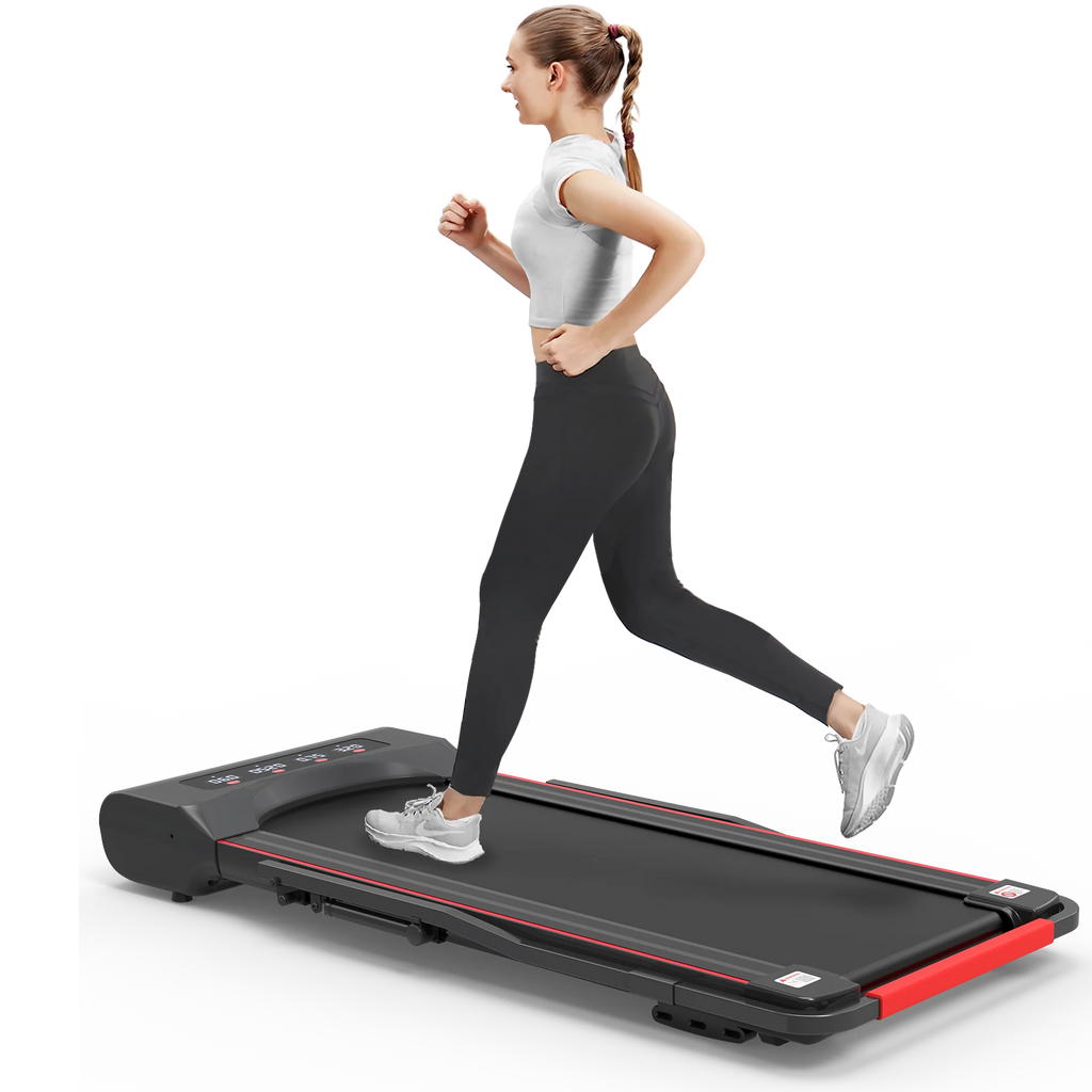 2 in 1 Folding Electric Treadmill with Remote Control B303