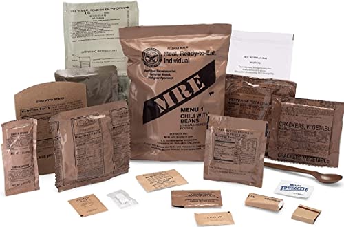 4-Pack MREs (Meals Ready-to-Eat) N3925