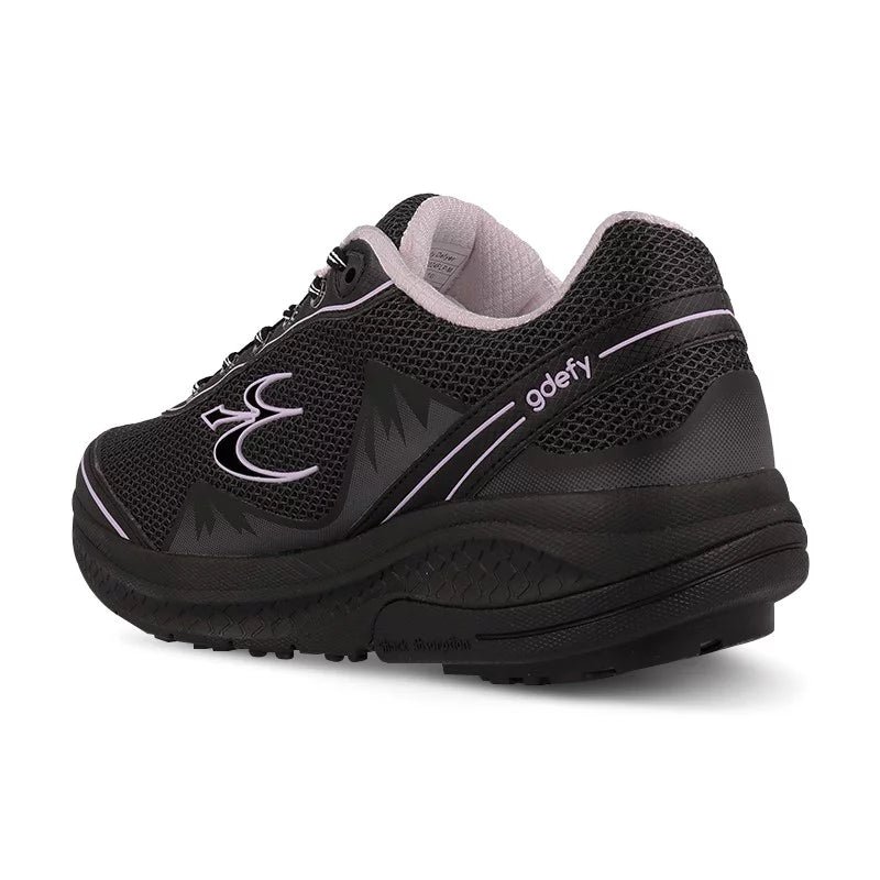 Black Purple Athletic Sneakers V45679