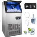 Stainless Steel Commercial Ice Maker 120lbs/24H with 29lbs Storage Y284278