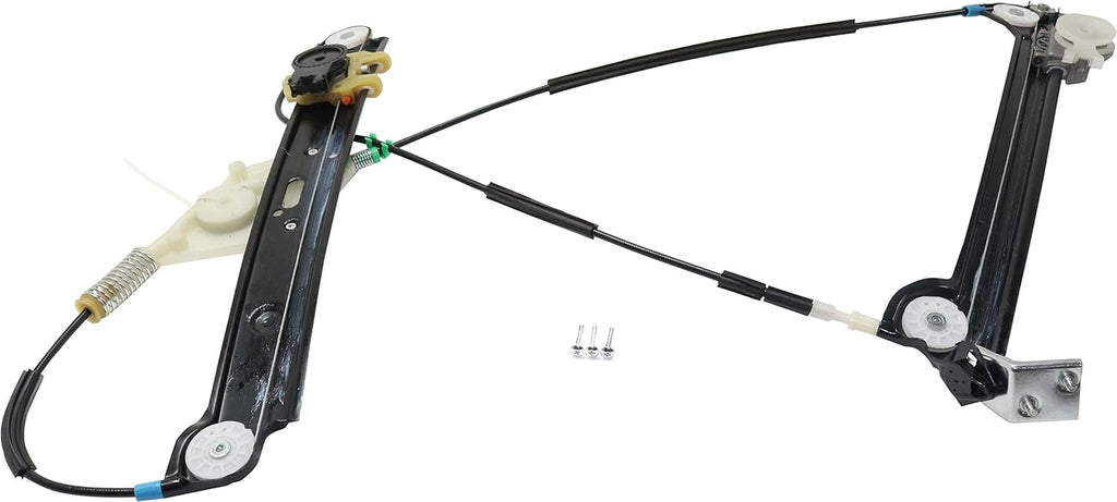 Front Window Regulator Power Convertible Coupe Driver Side Pack of 2 Q86885