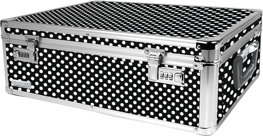 Locking Storage Box with Combination Lock, 6.5 x 23 x 13.5 Inch F471922