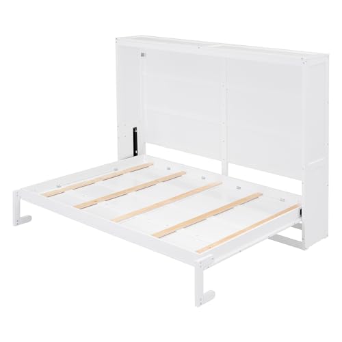 Queen Size Folding Bed Cabinet with Shelf X52260