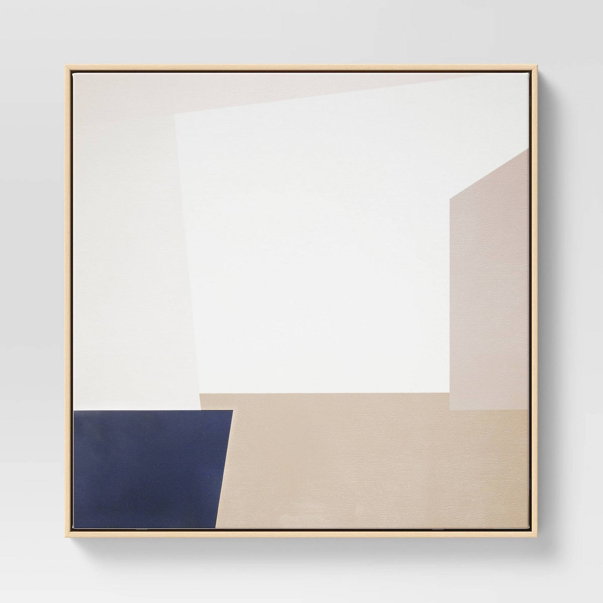 24x22 Geometric Abstract Framed Wall Canvas P47601