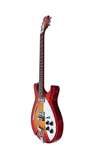 3T Sunburst Semi Hollow Electric Guitar B399