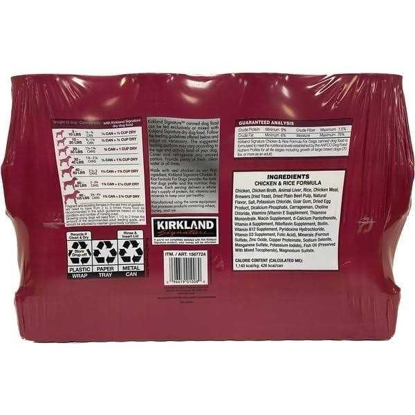 Canned Dog Food Y84920
