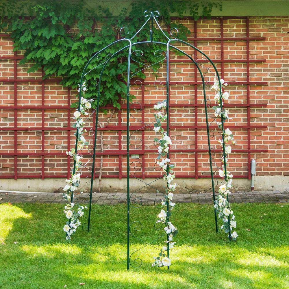 3-Sided Steel Trellis Arbor W604015