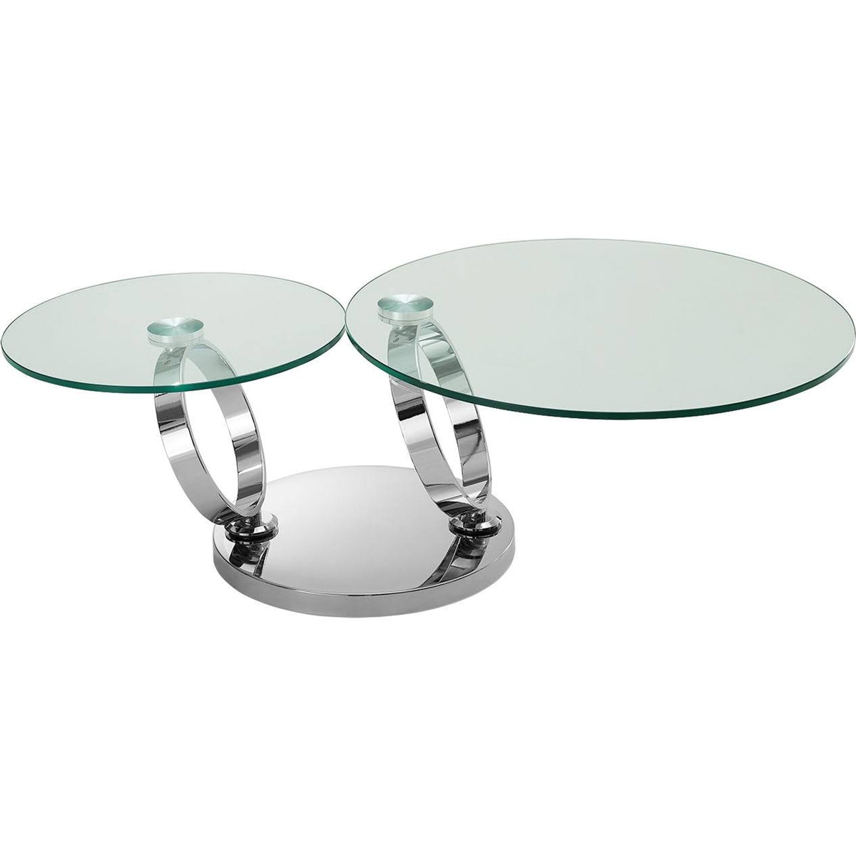 High Polished Stainless Steel Base Coffee Table X279900