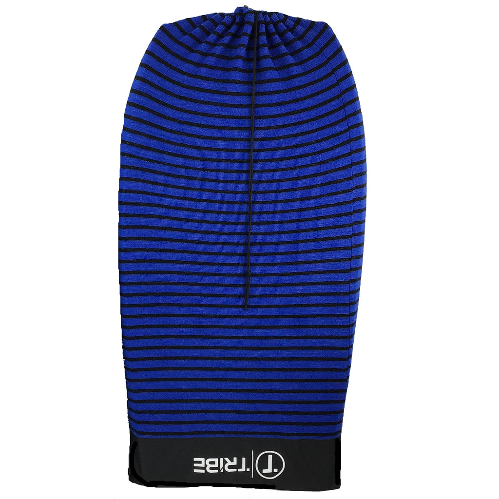 Black & Blue Stripe Stretchy Bodyboard Sock Cover D76416