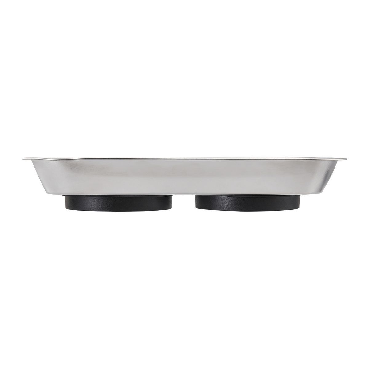9-1/2 in. x 5-1/2 in. Magnetic Stainless Steel Parts Tray M90774