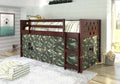 Twin Camo Tent Loft Bed T296