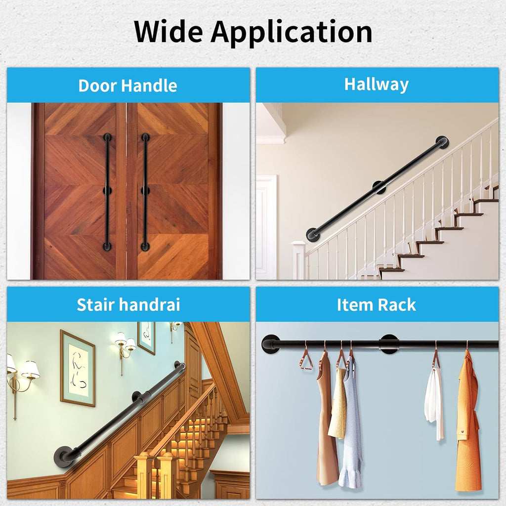 Wall Handrail 6FT/180CM Galvanized Pipe N1030