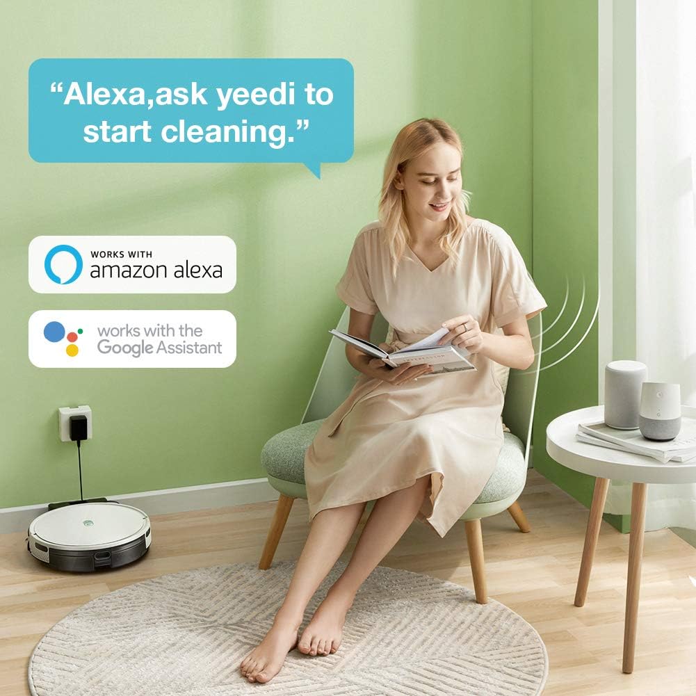 Robot Vacuum with 2000Pa and 800ML Dustbin O1904
