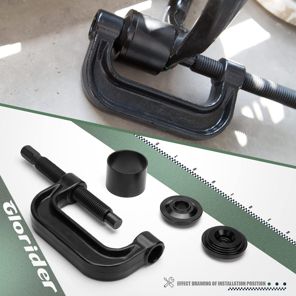 Ball Joint Press U Joint Removal Tool with 4-wheel Adapters I457