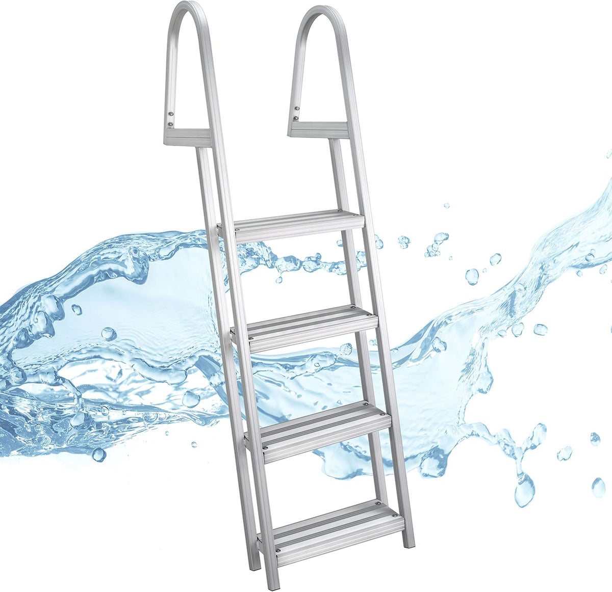 4 Step Removable Aluminum Boarding Ladder M6590