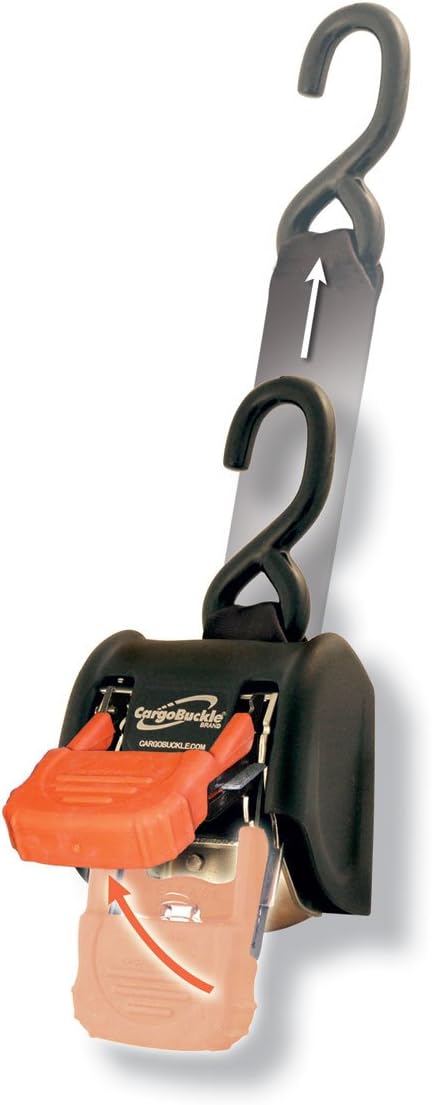 2-Pack Retractable Ratchet Tie-Down System O4631