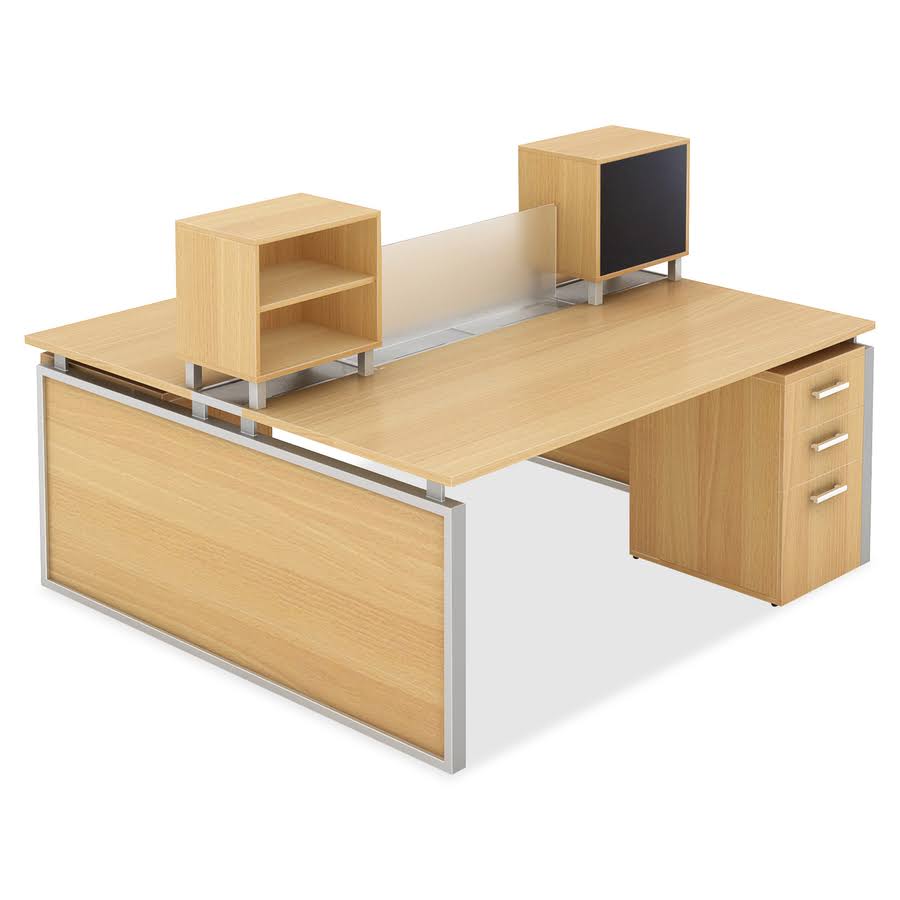 Latte Laminate Desk Ensemble W459451