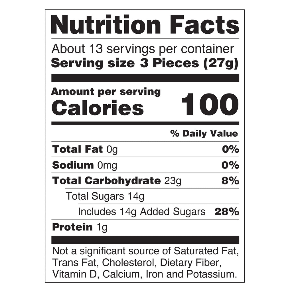 40 Count SpongeBob SquarePants Gummy Candy Bag, 12.7oz P29445
