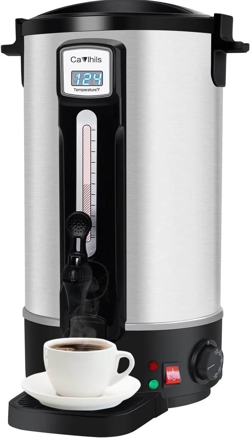 100-Cup Stainless Steel Coffee Urn H324139