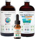 Liquid Vitamin Bundle with Multivitamin, Minerals and Vegan Vitamin D3 Drops P784791