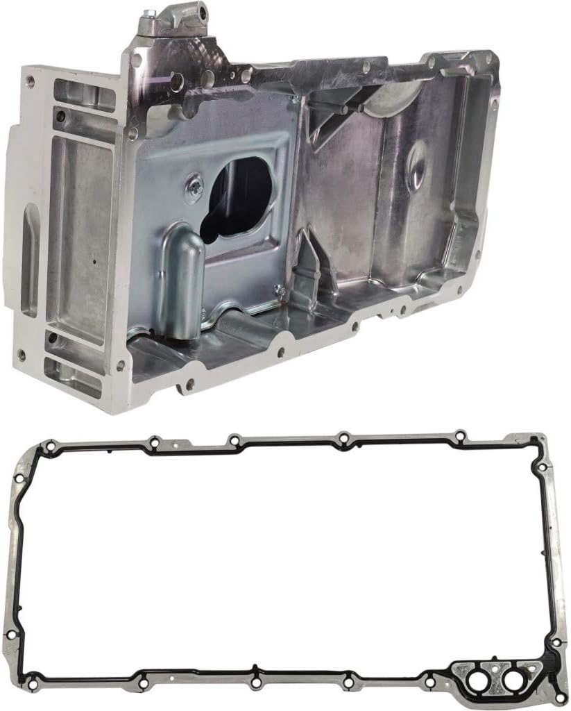Aluminum Oil Pan for Chevy Camaro 1998-2002, 5 qts. Capacity, Center Sump S293031