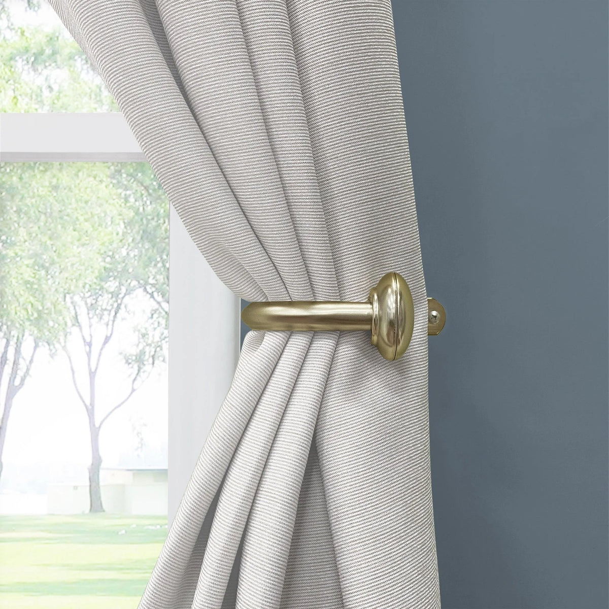 Curtain Holdback 4 Pack Brushed Nickel O618