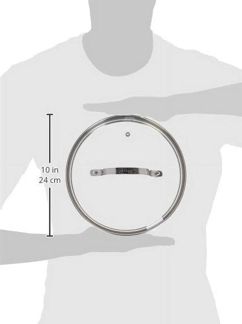 12.5" Square Tempered Glass Frying Pan Lid R114989