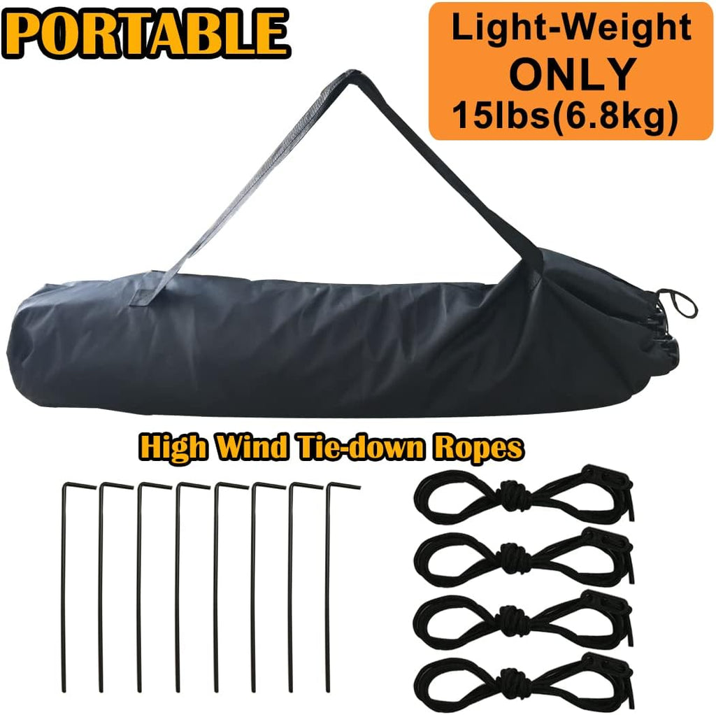 Portable 3 Person 270° See Through Ground Camouflage Hunting Blind Tent C59634