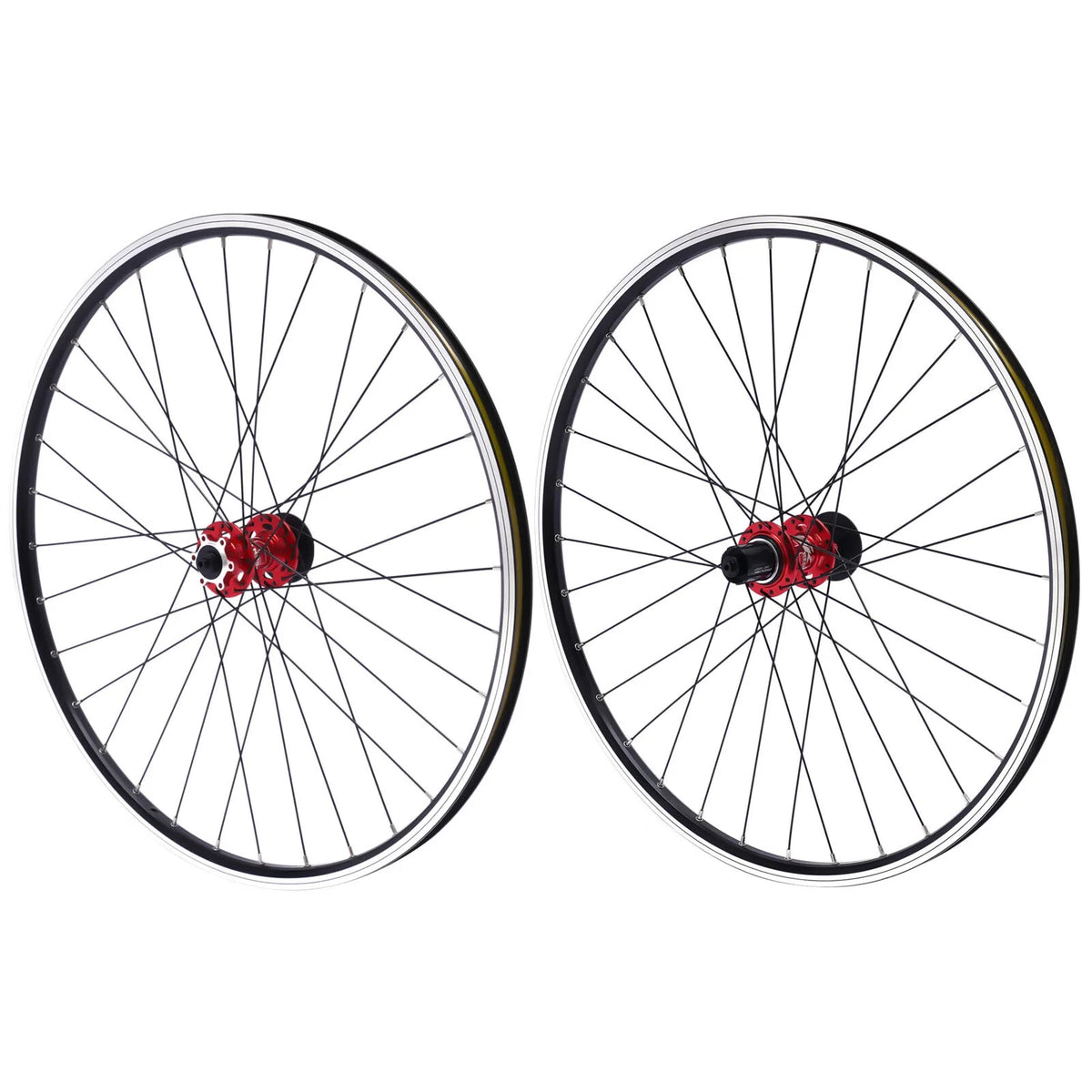 Red Hub 27.5" Aluminum Alloy Mountain Bike Wheelset L956