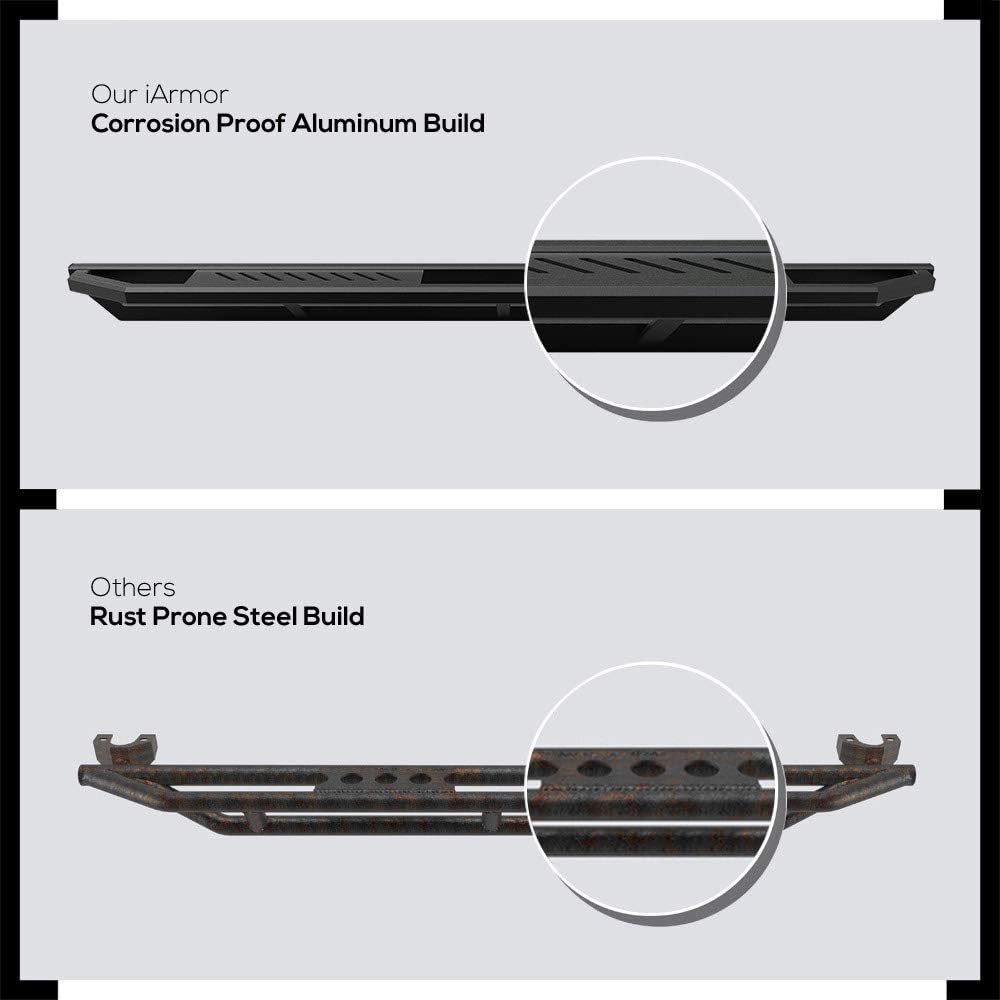 Aluminum Running Boards for Ford F150 2004-2008 SuperCrew Cab L109807