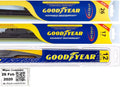 Windshield Wiper Blade Set Pack of 2 S159
