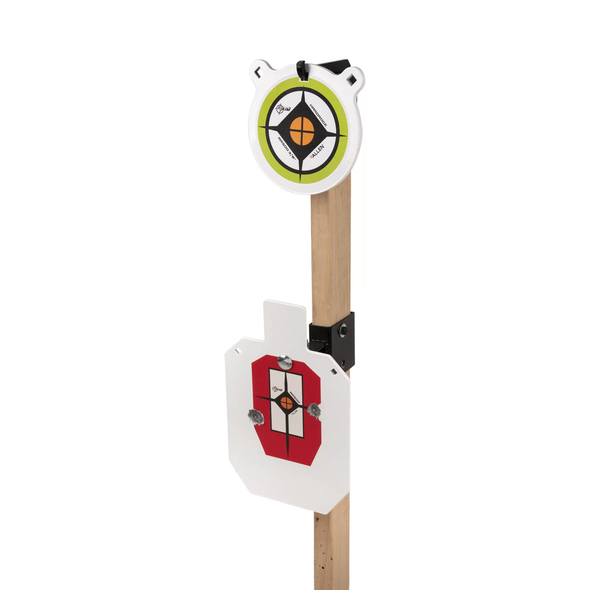 Steel Gong Hanger Target with Recoil Spring, Black F557980