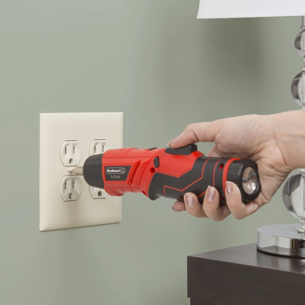 3.6V Cordless Electric Screwdriver Kit with Case C8355