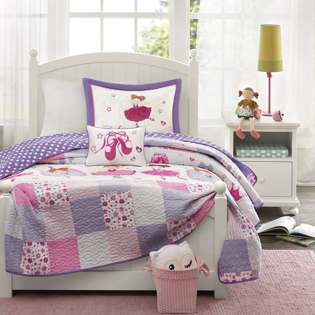 6 Piece Baby Nursery Crib Bedding Set H537