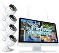 15.6 IPS Monitor 4PCS 3MP Camera Wireless Security Camera System with 2TB HDD U41677