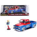 Die Cast Supergirl & 1956 Ford F-100 Pickup K57401