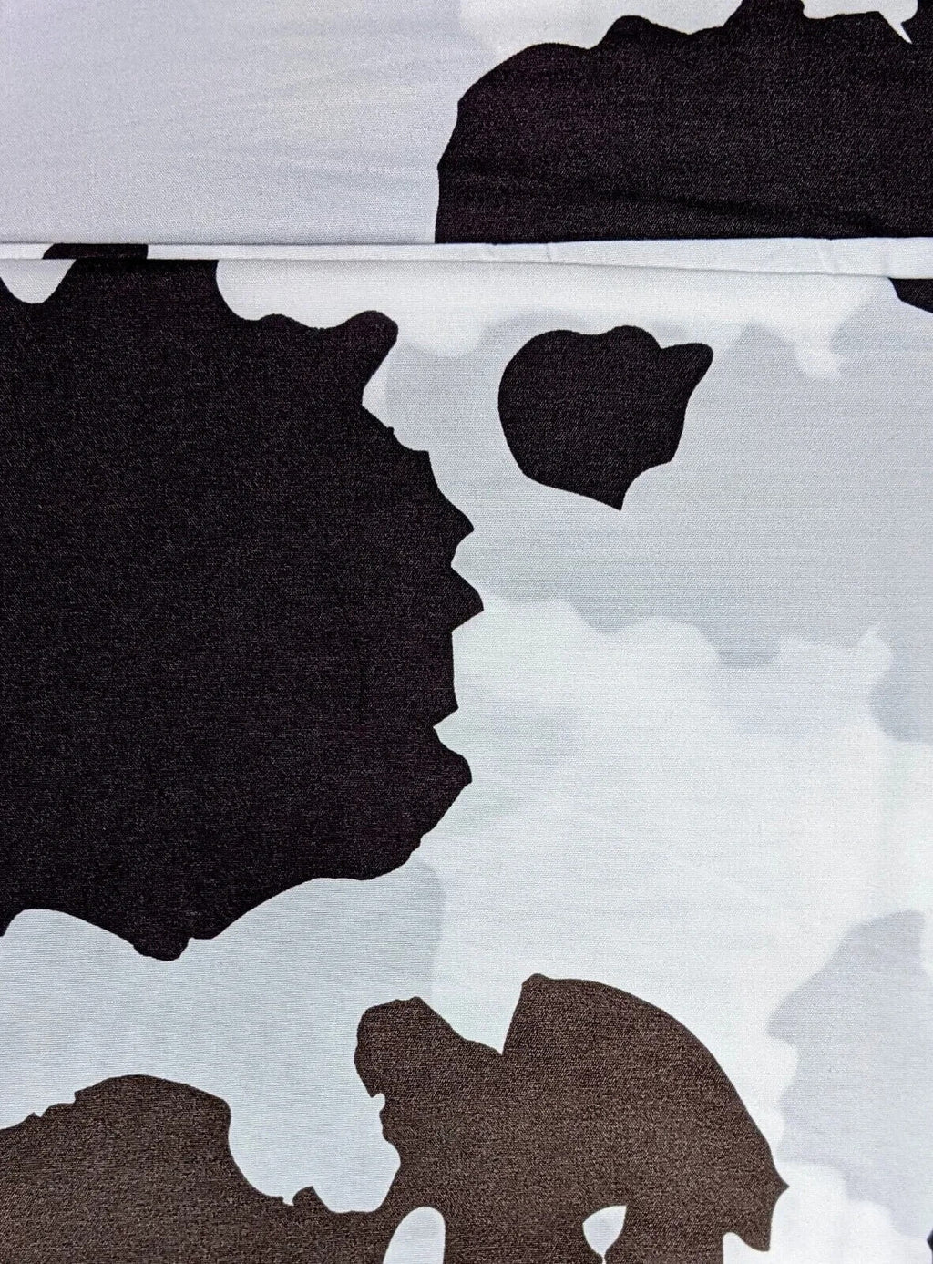 Brown & White Cow Hide Print Twin Size Sheet Set T677772