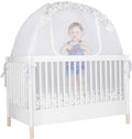 Baby Crib Tent Pop up Canopy Netting Cover See Through Mesh N608853