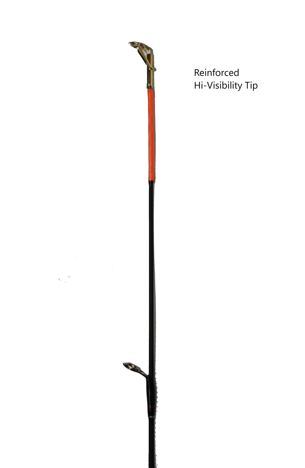Graphite Fishing Pole, 12ft, 2 Pieces, Black R42051