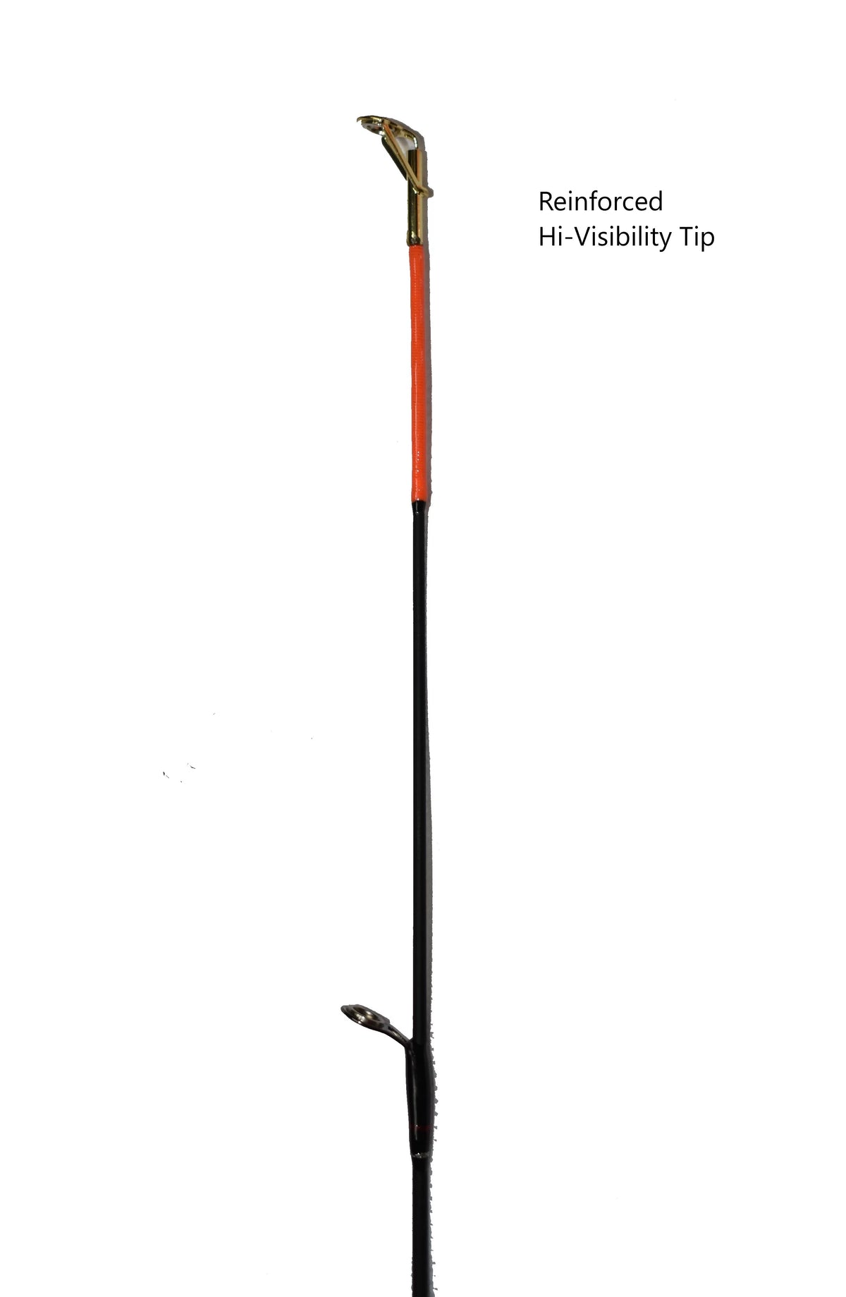 Graphite Fishing Pole, 12ft, 2 Pieces, Black R42051