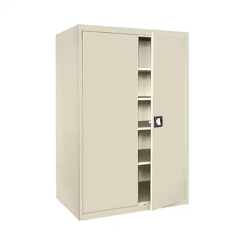 Steel Freestanding Garage Cabinet in Putty X23901