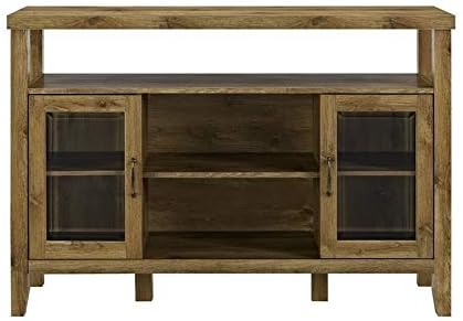 Gray Wash Entertainment Credenza TV Stand Cabinet B815969