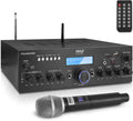 200W Dual Channel Wireless Microphone Power Amplifier System I428624