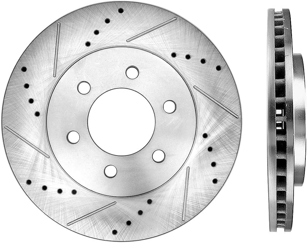 Drilled/Slotted 6 Lug Rotors H269389