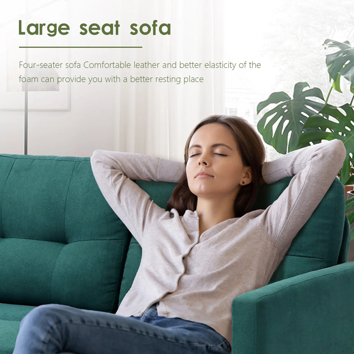 Modern Reversible Chaise L-Shaped Sectional Sofa D211603