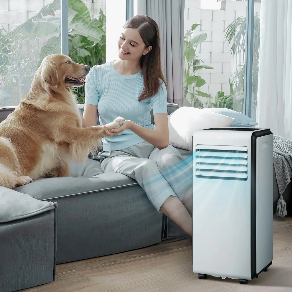 5,000 BTU Portable Air Conditioner Dehumidifier Fan I538