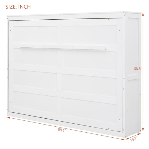 Queen Size Folding Bed Cabinet with Shelf X52260